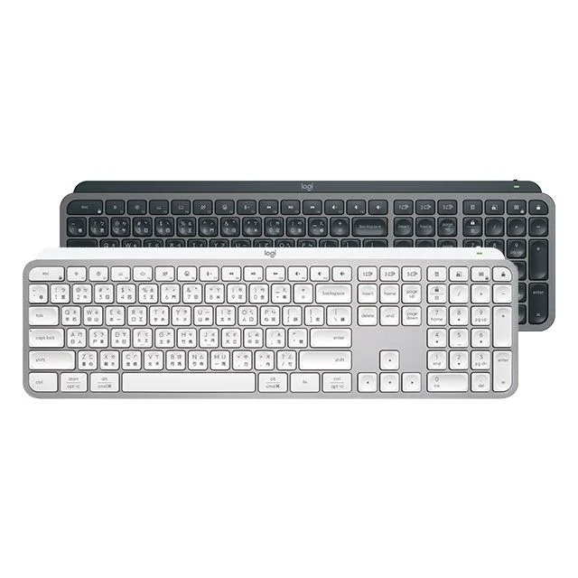 Logitech 羅技 MX KEYS S 無線智能鍵盤 - 石墨灰