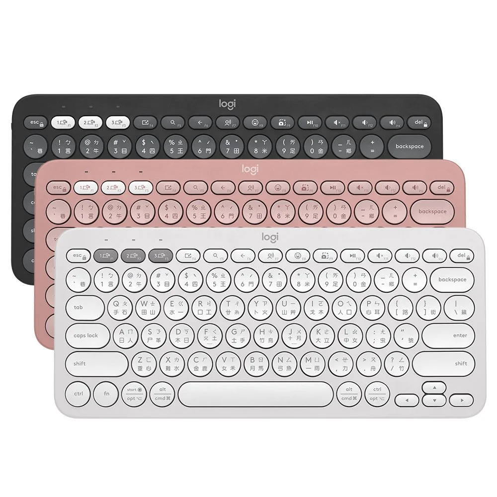 Logitech 羅技 Pebble Keys 2 K380s 跨平台藍牙鍵盤