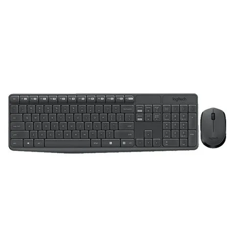 Logitech 羅技 MK235無線滑鼠鍵盤組