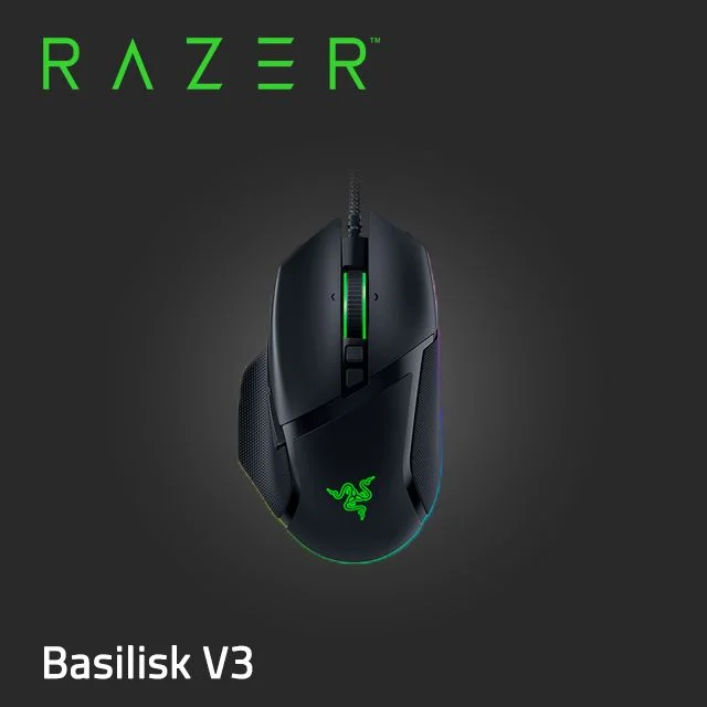 RAZER 雷蛇 Basilisk V3 巴賽利斯蛇 V3 電競滑鼠